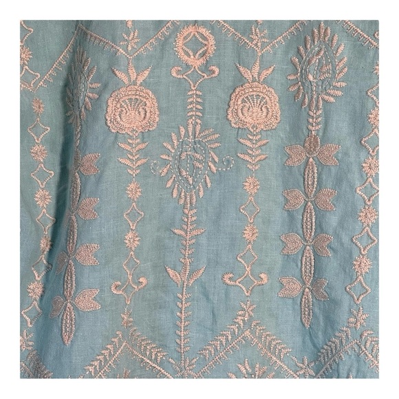 Johnny Was Makana Easy V Neck Blouse - Picture 7 of 8